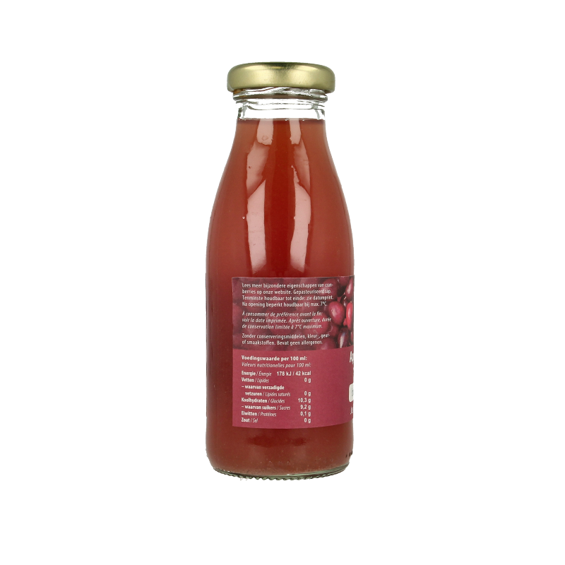 Terschellinger Appel cranberrysap bio 250 Milliliter