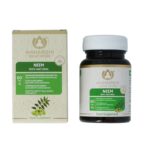 Maharashi Ayurveda Neem ayurvedisch enkelvoudig kruid natuurlijk 60 Tabletten