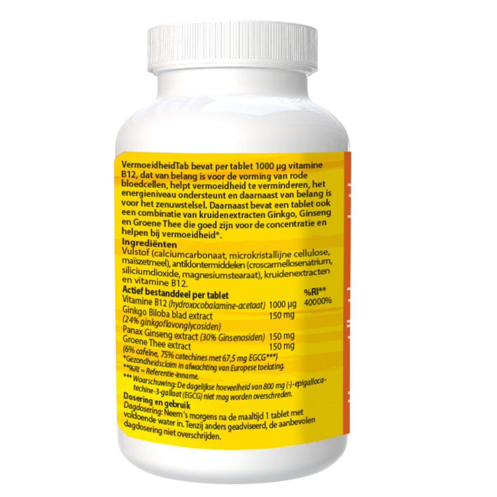 Bloem Vermoeidheidtabletten 60.00 Tabletten