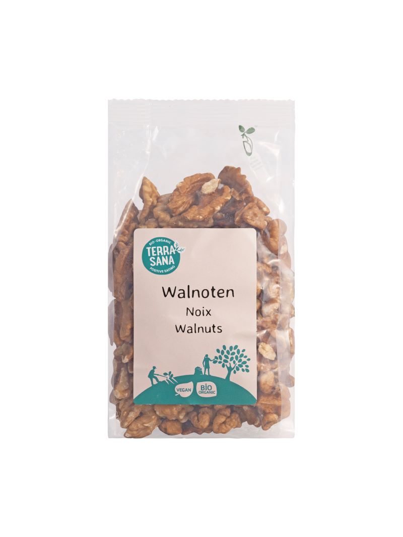 TerraSana Walnoten gepeld bio 150 Gram