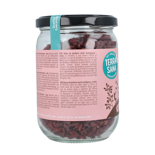 TerraSana Raw berberis bessen (zuurbes) bio 140 Gram