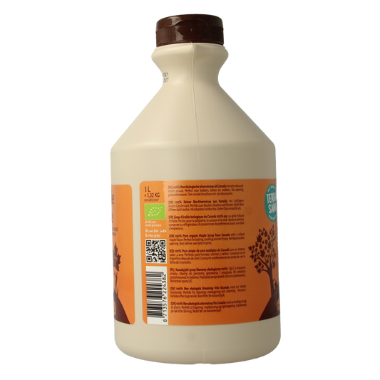 TerraSana Ahornsiroop graad C bio 1 Liter