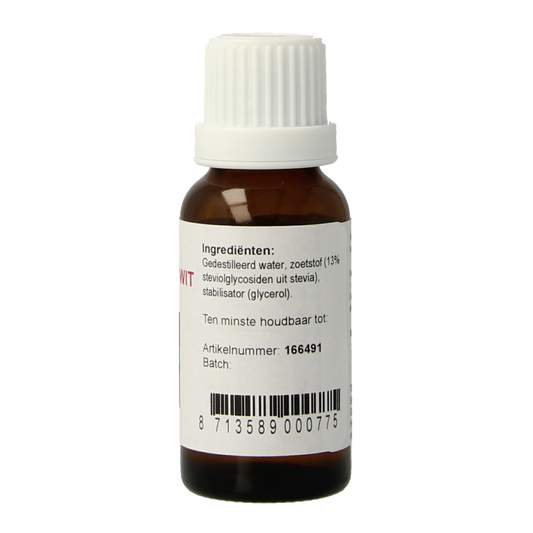 Cruydhof Stevia wit original 20.00 Milliliter