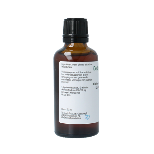 Cruydhof Lichen island / ijsland mos tinctuur 50 Milliliter