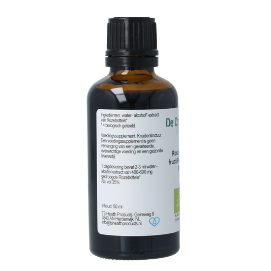 Cruydhof Rosa canina / rozebottel tinctuur bio 50 Milliliter
