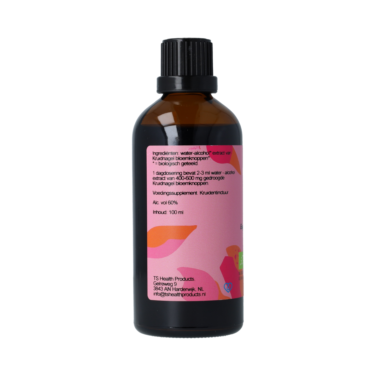 De Cruydhof Kruidnagel tinctuur bio 100.00 Milliliter