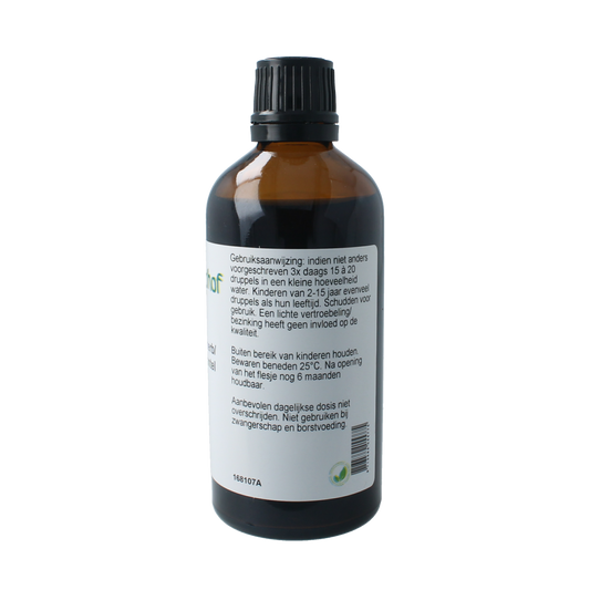 Cruydhof Alchemilla vulgaris/vrouwenmantel tinctuur 100.00 Milliliter