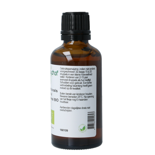 Cruydhof Althaea officinalis rad/heemst tinctuur bio 50.00 Milliliter