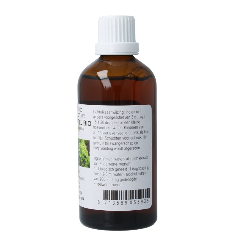 Cruydhof Angelica officinalis/engelwortel tinctuur bio 100 Milliliter
