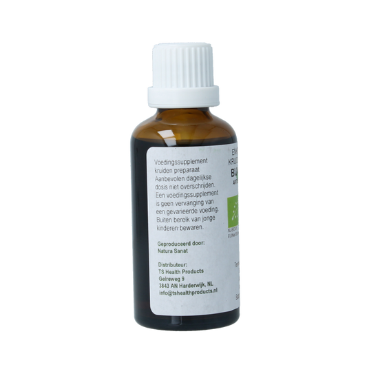Cruydhof Artemisia vulgaris herb/bijvoet tinctuur bio 50 Milliliter