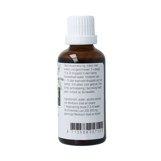 Cruydhof Crataegus oxyacantha / meidoorn tinctuur 50.00 Milliliter