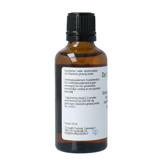 Cruydhof Eleutherococcus senticosus radix tinctuur 50 Milliliter