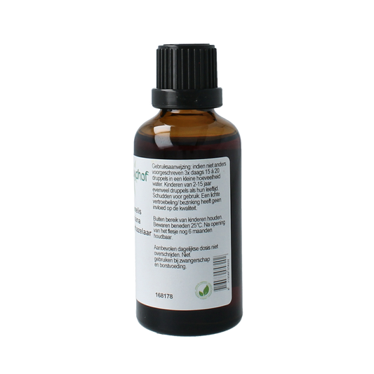 Cruydhof Hamamelis virginiana cort / toverhazelaar tinctuur 50.00 Milliliter