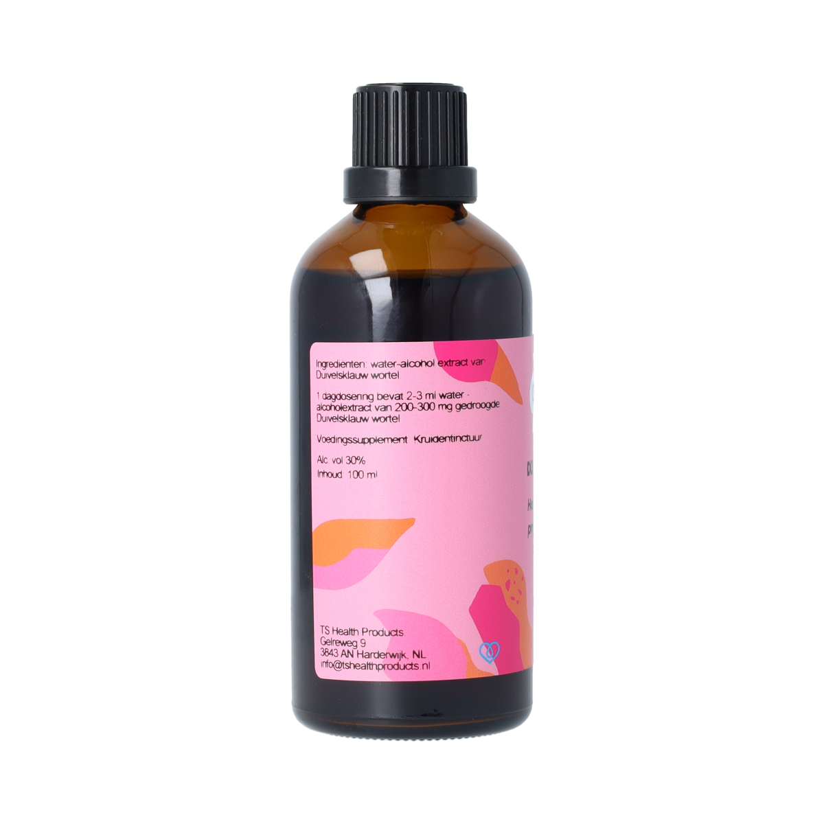 De Cruydhof Harpagophytum p r / duivelsklauw tinctuur 100.00 Milliliter