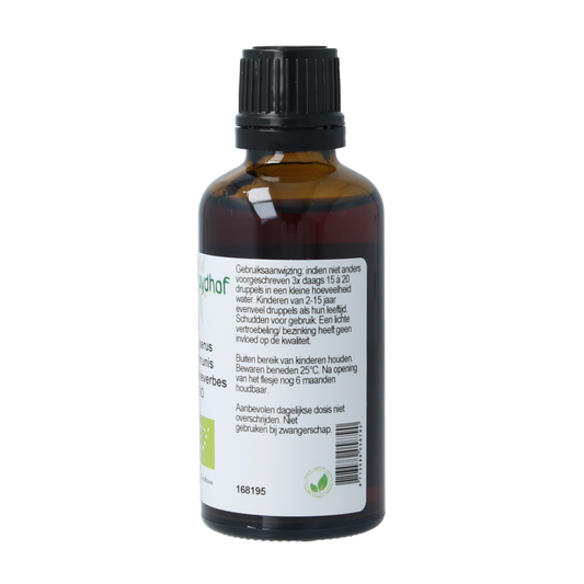 Cruydhof Juniperus communis fruct / jeneverbes tinctuur bio 50.00 Milliliter