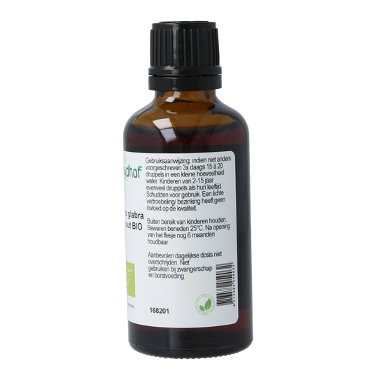Cruydhof Glycyrrhiza glabra radix / zoethout tinctuur bio 50.00 Milliliter