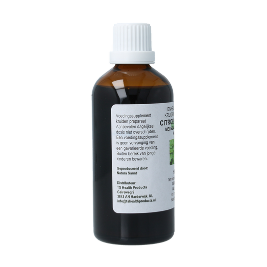 Cruydhof Melissa officinalis herb / citroenmelisse tinctuur 100 Milliliter