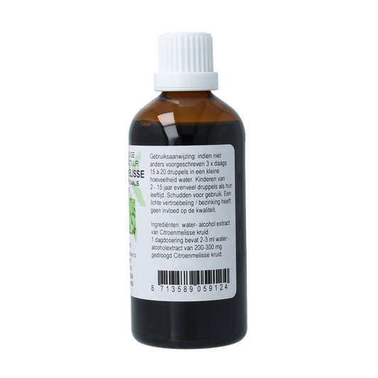 Cruydhof Melissa officinalis herb / citroenmelisse tinctuur 100.00 Milliliter