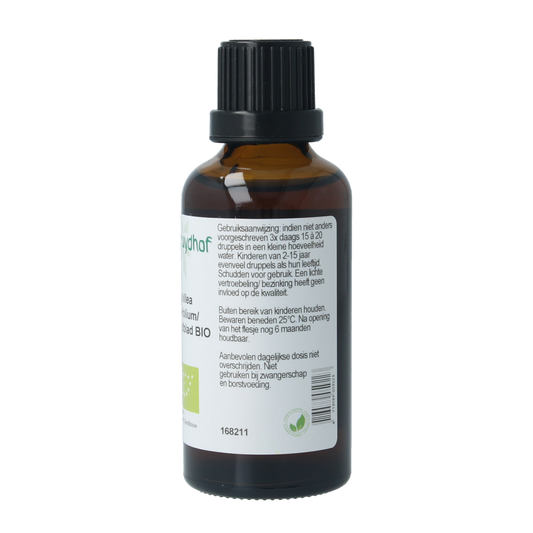 Cruydhof Achillea millefolium/duizendblad tinctuur bio 50.00 Milliliter