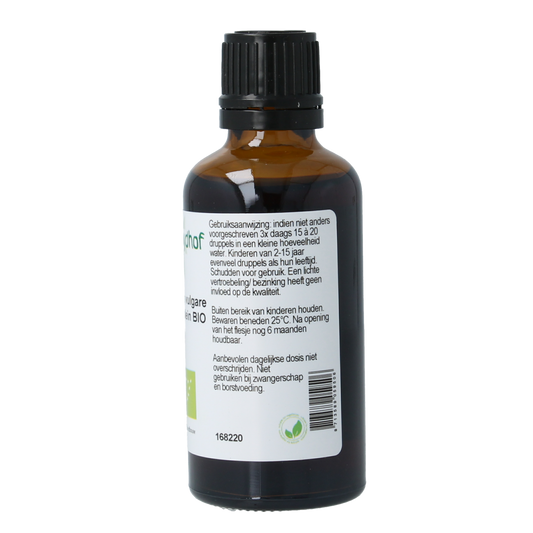 Cruydhof Origanum vulgare herb / marjolein tinctuur bio 50.00 Milliliter