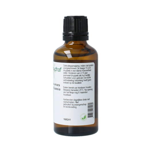 Cruydhof Quassia amara lign tinctuur 50.00 Milliliter