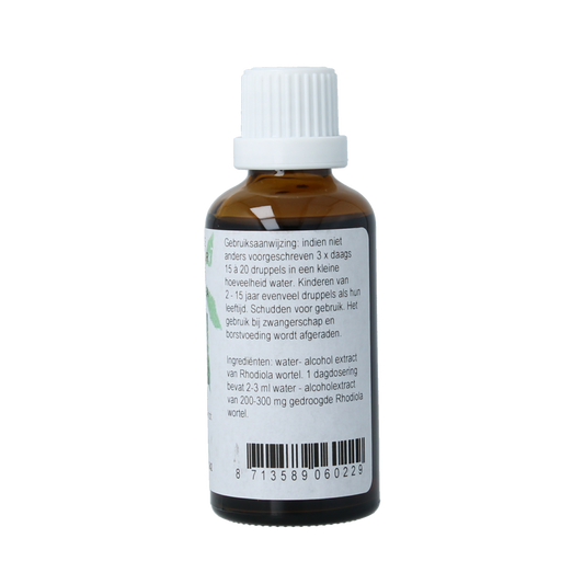 Cruydhof Rhodiola rosea radix tinctuur 50.00 Milliliter