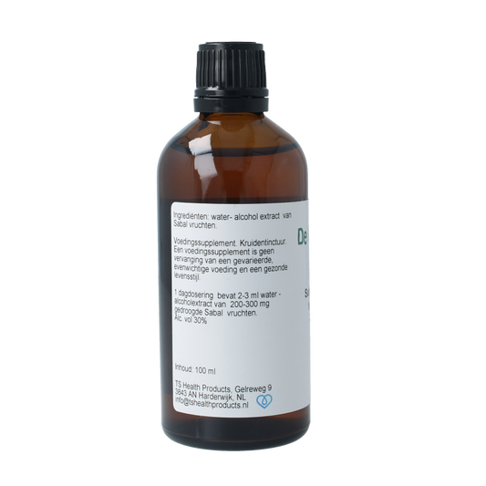Cruydhof Sabal serrulata fructus tinctuur 100 Milliliter