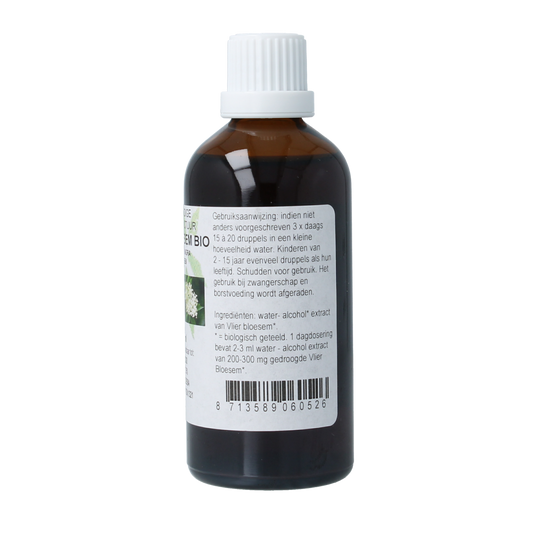 Cruydhof Sambucus nigra / gewone vlier bio 100.00 Milliliter