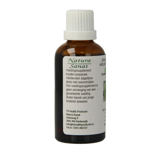 Cruydhof Thymus vulgaris herb / tijm tinctuur 50 Milliliter