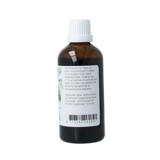 Cruydhof Thymus vulgaris herb / tijm tinctuur 100.00 Milliliter