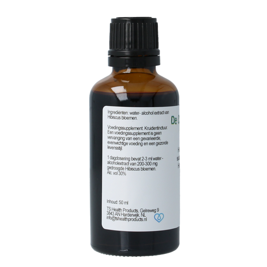 Cruydhof Hibiscus sabdariffa / hibiscus flor tinctuur 50 Milliliter