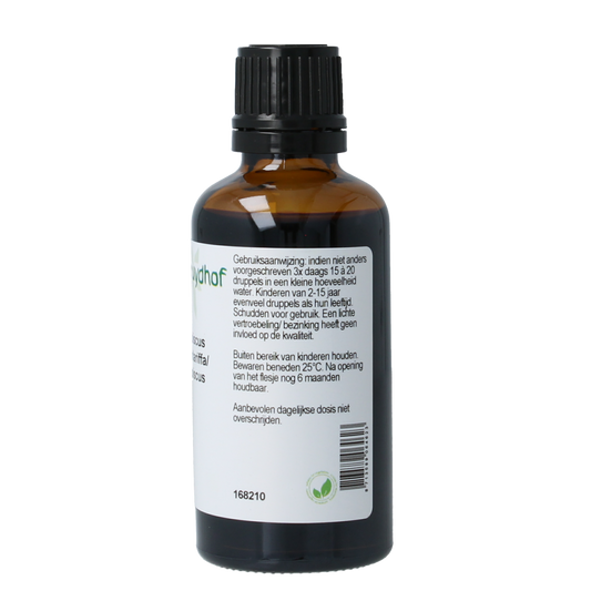 Cruydhof Hibiscus sabdariffa / hibiscus flor tinctuur 50.00 Milliliter