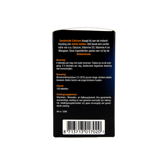 Lucovitaal Oesterkalk calcium tabletten 100 Tabletten