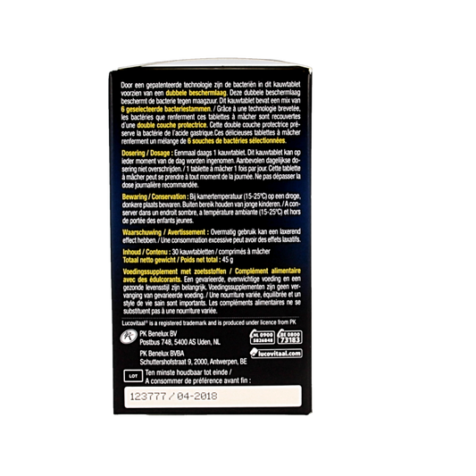 Lucovitaal Probiotica 30 Kauwtabletten
