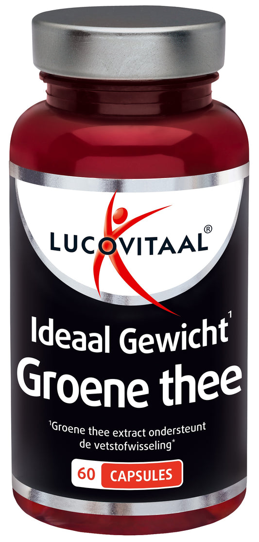Lucovitaal Groene thee ideaal gewicht 60 Capsules