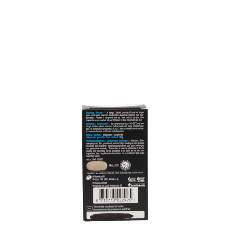 Lucovitaal Magnesium vermoeide zware benen 30 Tabletten