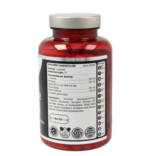 Lucovitaal L-Theanine omega 3 210 Capsules