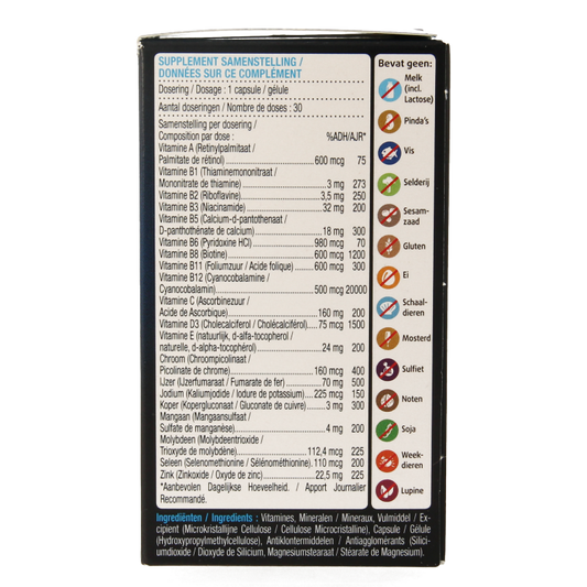 Lucovitaal WLS multi mineralen 30 Capsules