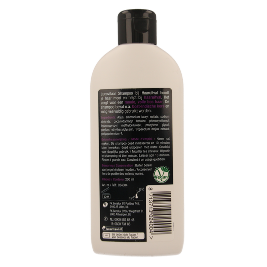 Lucovitaal Shampoo haaruitval 200.00 Milliliter