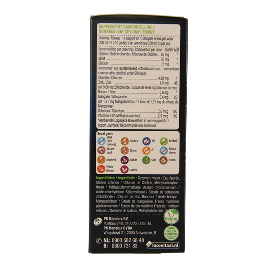 Lucovitaal Silicium druppel 30.00 Milliliter