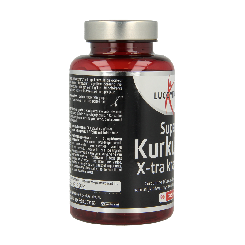 Lucovitaal Super curcumine x-tra krachtig 90 Capsules