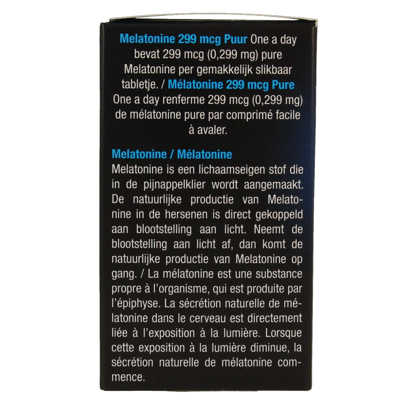Lucovitaal Melatonine puur 0.299mg 500 Tabletten