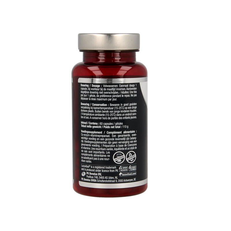 Lucovitaal Q10 30mg one a day 60 Capsules