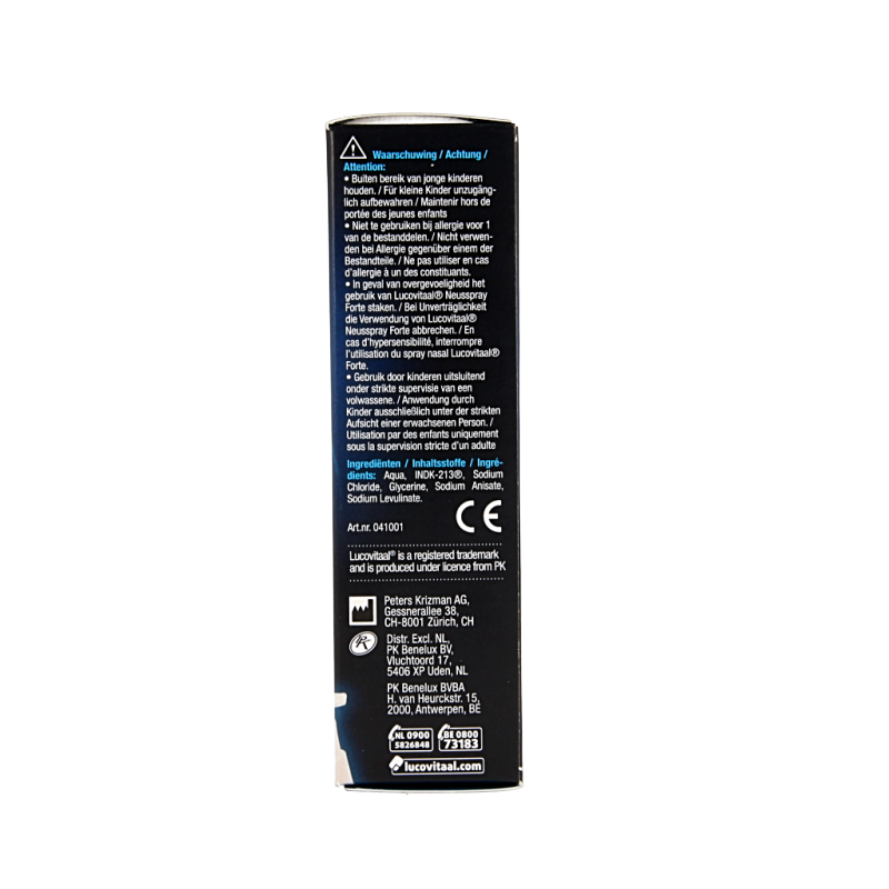 Lucovitaal Neus & bijholte spray 10 Milliliter
