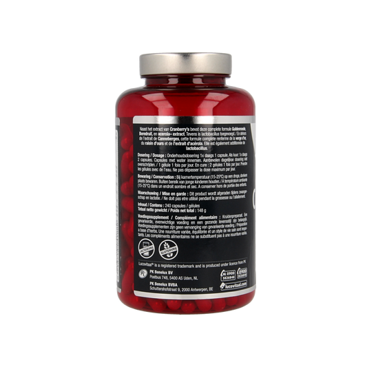 Lucovitaal Cranberry x-tra 240 Capsules