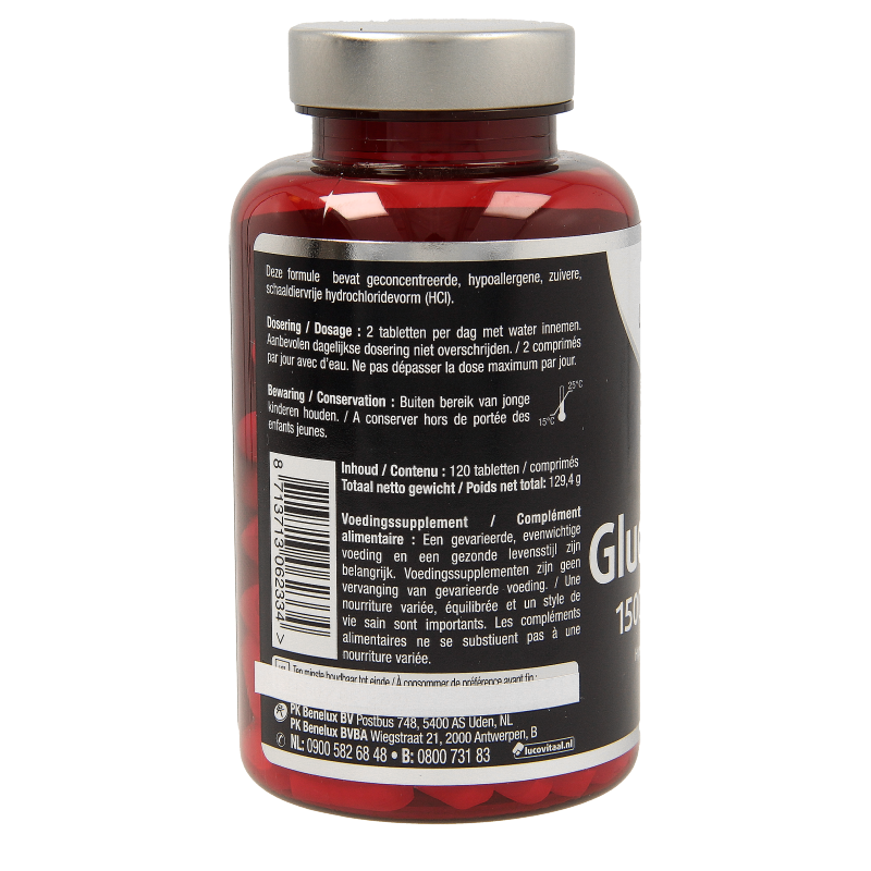 Lucovitaal Glucosamine puur vegan 120 Tabletten