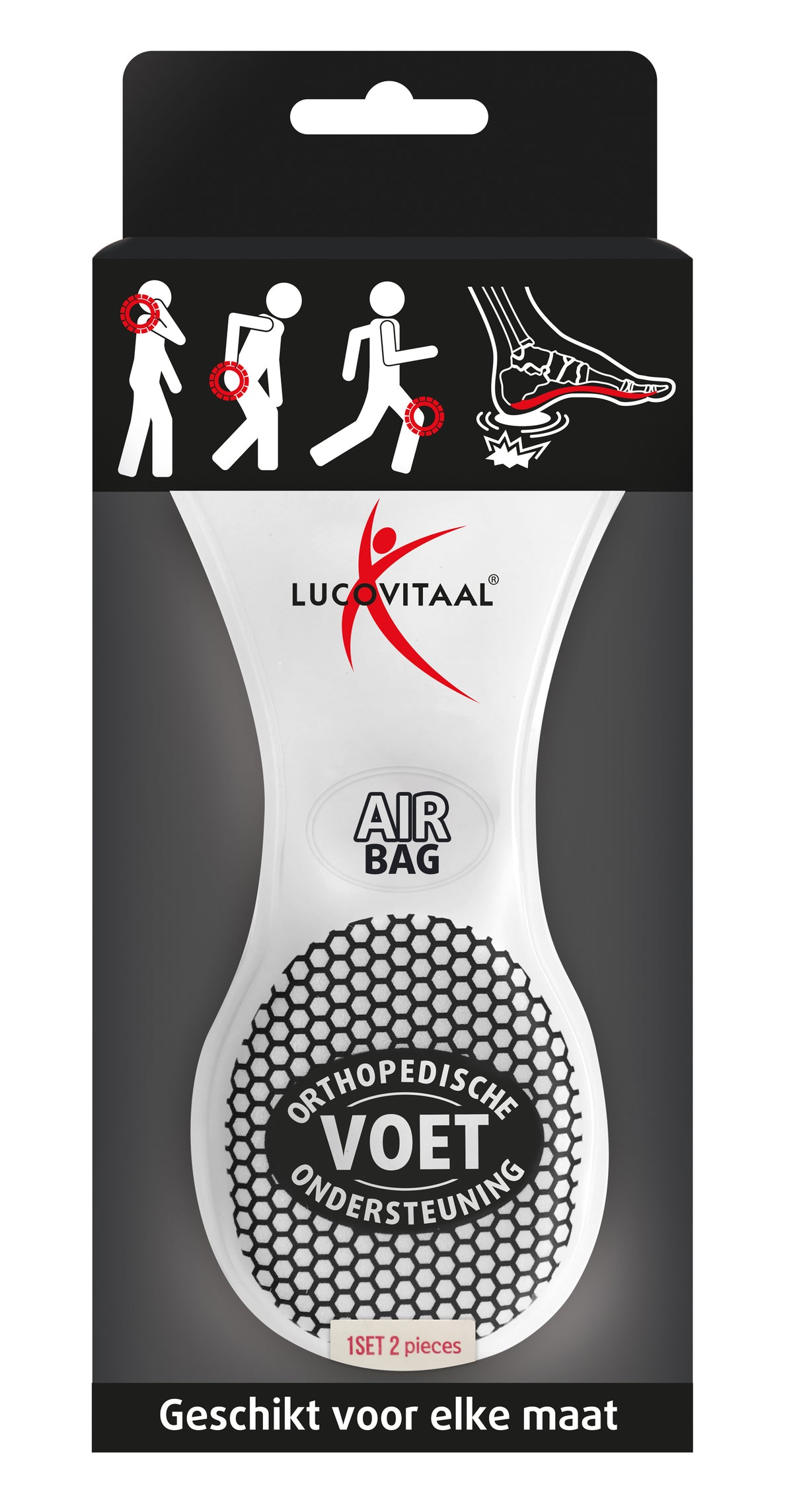Lucovitaal Voetondersteuning 1.00 Paar