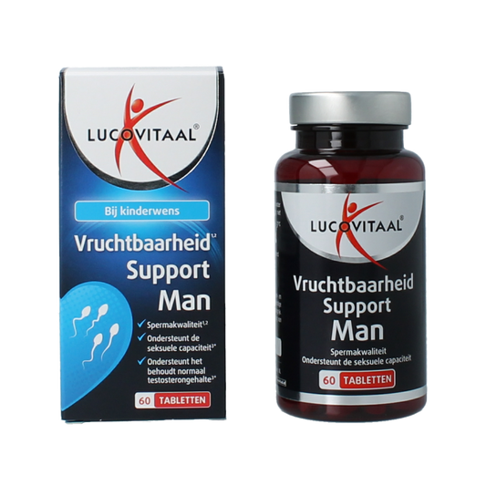 Lucovitaal Vruchtbaarheid support man 60 Tabletten