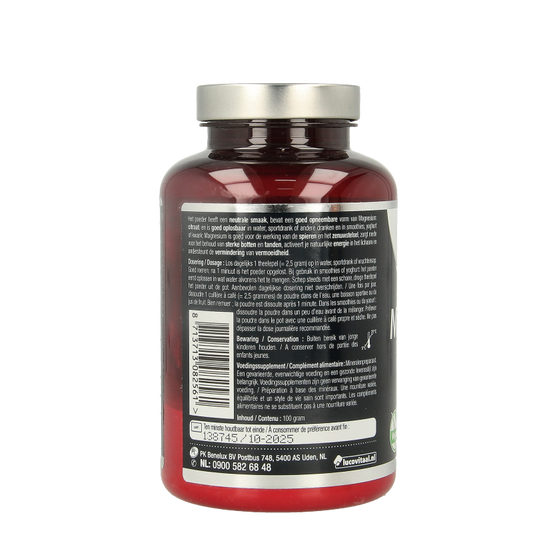 Lucovitaal Magnesium citraat 400mg poeder 100 Gram