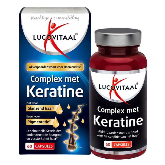 Lucovitaal Keratine complex 60 Capsules